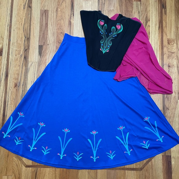 Adult Anna Costume Frozen Handmade - Picture 2 of 10